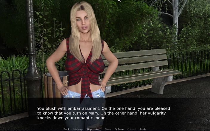 Snip Gameplay: Futa Dating Simulator 1 Spotkanie Mary i jebana.