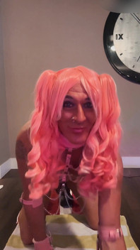 BDSM Escravo De Couro Curto