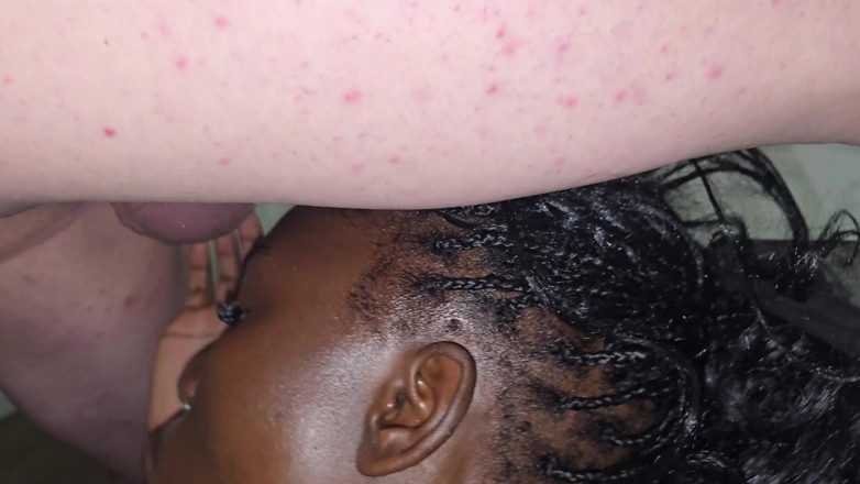 The Best Milky: Young Beautiful Ebony First Time Rimming and Anal Creampie POV