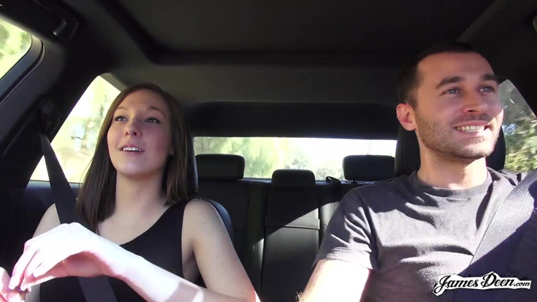 James Deen: Manson wird mit James Deen in einem Auto hart gefickt