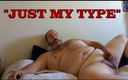 Curvy N Thick: Doar tipul meu - urs tătic păros sexy masturbează un videoclip...