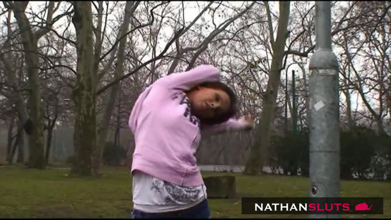 Nathansluts: Petite Slut Lauryn May Fists Her Tight Teen Asshole
