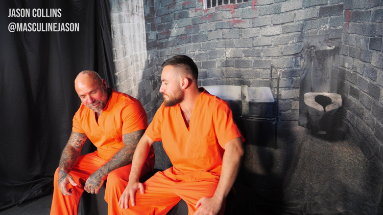 Masculine Jason - Jason Collins: Prison Fuck with Hairy Otter