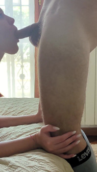 POV: My Boyfriend Is Stressed and I Give Him an Extreme Deeptrhoat, Facial (italian Amateur)