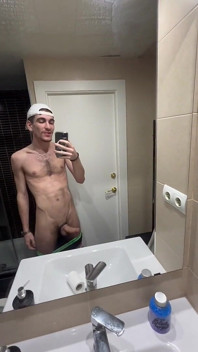 Playing with My Ass Ends in Cum in the Shower