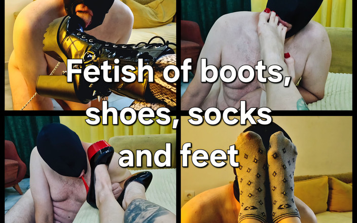 Dominatrix Nika: Stövelfetisch, skofetisch, strumpor fetisch och fotfetisch, fotdominans