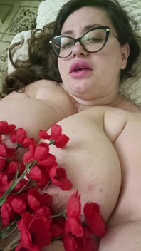 Me and Red Flowers