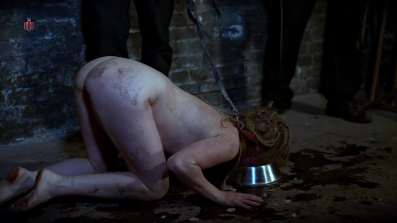 Inquisition and prison world: Leashed Crawling Girl - Dark House 2 #1