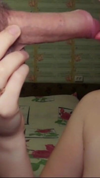 Stepmom Gave Morning Blowjob to Her Step-son
