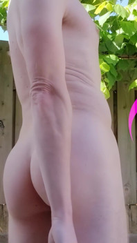 Young Blonde Twink Outdoors Tease in 4K - His First Naked Show for Voyeurs! (full Version)