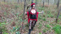 Princess18_: Penyihir hutan ngasih ritual, menggoda pria ini dan ngentot dia...