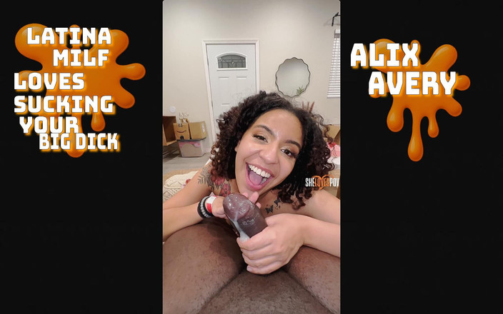 Semaj Media: Semaj media alix给我口交，以至于我在她嘴里射精！！