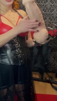 Huge Dildo for Anal Sissy Slut Training