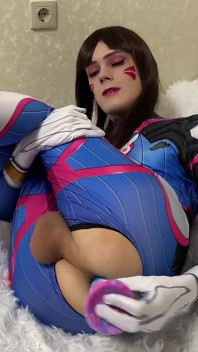 Dva From Overwatch Anal Masturbation