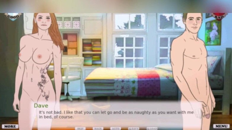 3DXXXTEEN2 Cartoon: Hodný kluk v zadku, špatný chlapec v kundičce. 3D porno kreslený sex
