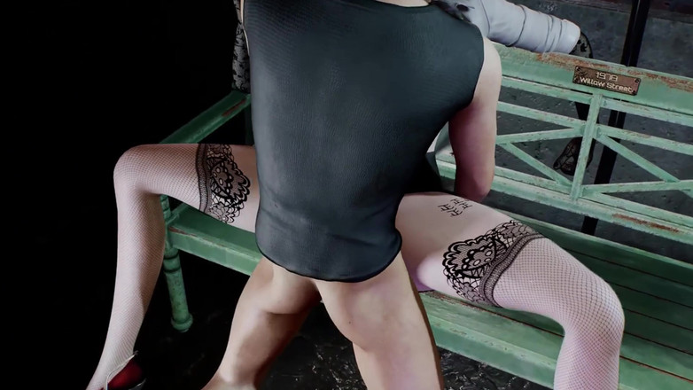 Why fuck so hard: 3D巨乳エッチな痴女が古い巨根と浮気