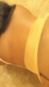 Young Bubble Booty in Dirty Yellow Dress Get Pounded From the Back