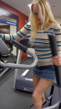 Kamilla Kaboose - up the Skirt Workout 4K
