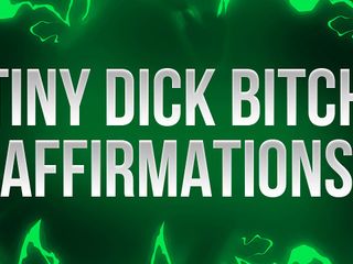 Femdom Affirmations: Tiny Dick Bitch Affirmations for Small Dick Losers