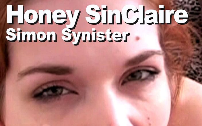 Edge Interactive Publishing: Honey SinClaire &amp;amp; Simon Synister Pink zuigen sperma in het gezicht