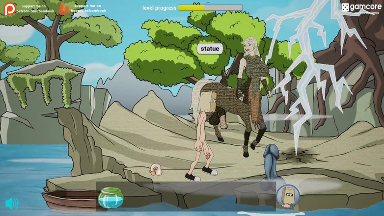 LewdArcade: Fuckerman - Assgard 完整色情游戏玩 fuckermam 游戏玩教程性爱游戏