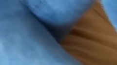 I finally managed to enjoy my beautiful sister-in-law and I made her a cumshot on her big ass with my jean on