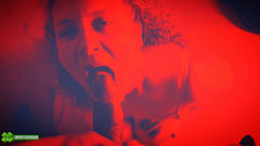 Lucky luck xxx: Lycklig tjej Kween Bunny B - Rött ljus speciell POV avsugning...