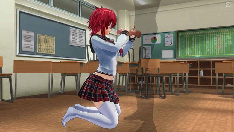 H3DC: 3d la ragazza hentai con i capelli rossi si masturba...