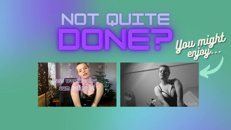 Ezra faith: Stând pe față până când ejaculez! Amenințare cu executrix