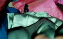 Satin and silky: Porno ngocok dan ngocok kontol pakai kain sutera satin di...