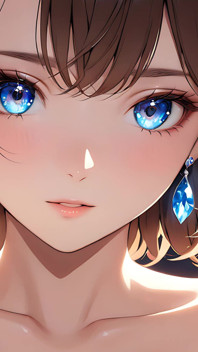 Quiet Joy: a Beautiful Young Woman in Magical Light