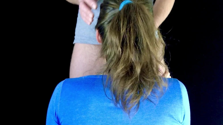 Anna Shpilman: Sensual Blowjob and Sperm in Panties