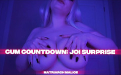 Matriarch Malice: Зворотний відлік сперми, інструкція з дрочки, сюрприз