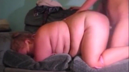 Fat House Wife: Sexy wife swallow dick whole before taking it raw bareback &...