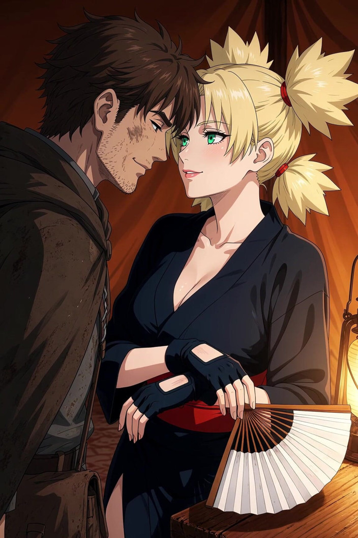 Sdanimacionescol: Temari é uma puta, ela acaba cavalgando o pau grande de...