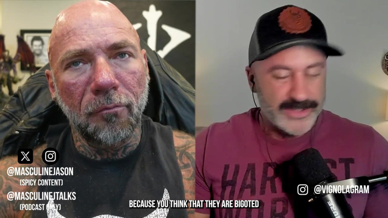 Raw and Uncensored with Masculine Jason: Gay Men Vs Masculinity with Frank Paul Vignola Episode 16