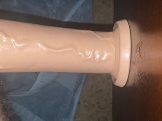 Sissy boy productions: Close up Riding a Fat Dildo