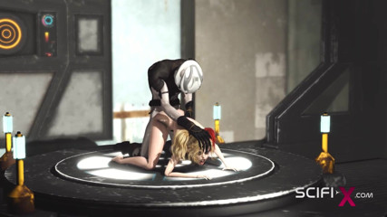 SciFi-X: Hot sex in the sci-fi-lab. A sexy girl gets fucked...