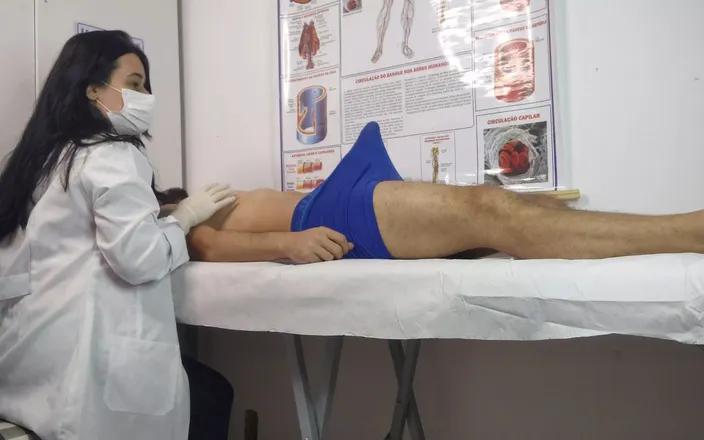 Intense Pleasures: Nurse Makes Patient Have Very Hard Erection