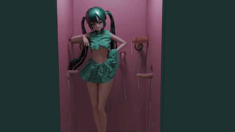 Smixix: Mona Genshin, impacto en el gloryhole gangbang hentai, baile y...