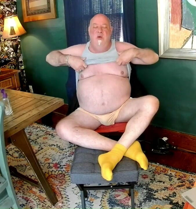 beardaddychub: Sözlü boşalma!!