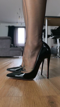 My Black High Heels