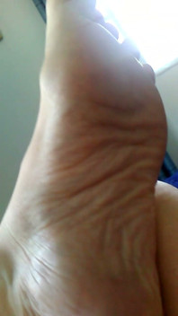 Teacher Show Her Soles to New Student on Video!