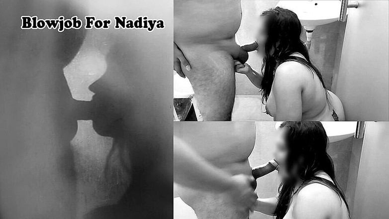 Nadiya: ナディヤと太いペニスのフェラチオ