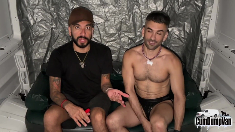 Cum Dump Van: Troia Scopata Cruda Sborra Dalla Discarica Della Gangbang Interrazziale Della...