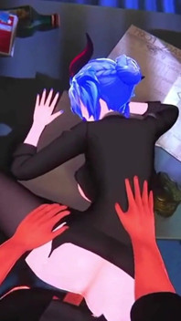 Genshin Impact - Ganyu Late Night Office Pleasure - 3D Hentai Animationer