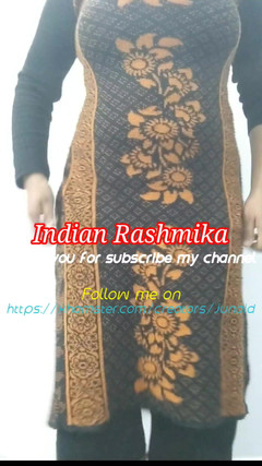 Junaid: Rashmika cuerpo completo desnudo, caliente y sexy con coño apretado...