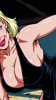 Ai dessin animé, MILF taquine