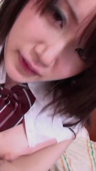 Back from college , a young Asian girl Shizuku Morino is craving her boyfriend's cock