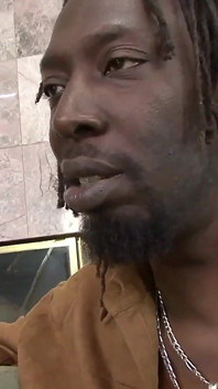 Ms Platinum a dark skinned slut with small natural breasts and dark hair is ready to get banged by a BBC
